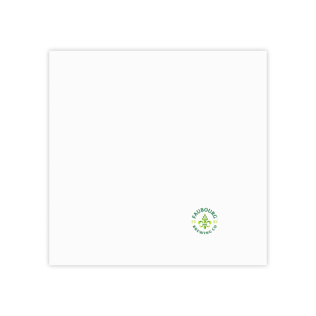 Faubourg Brewing Sticky Post-it Note Pad