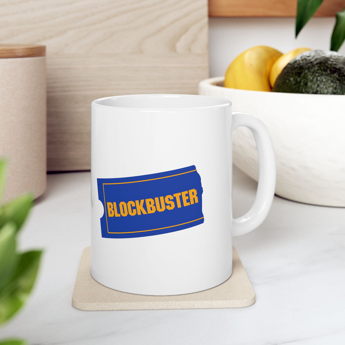 Blockbuster Video Ceramic Coffee Mug