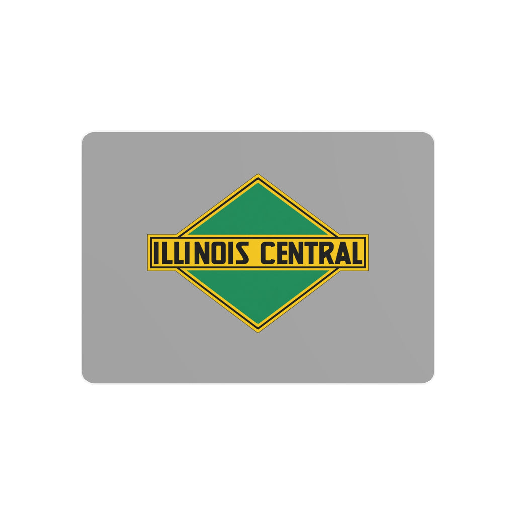 Illinois Central Railroad Metal Sign