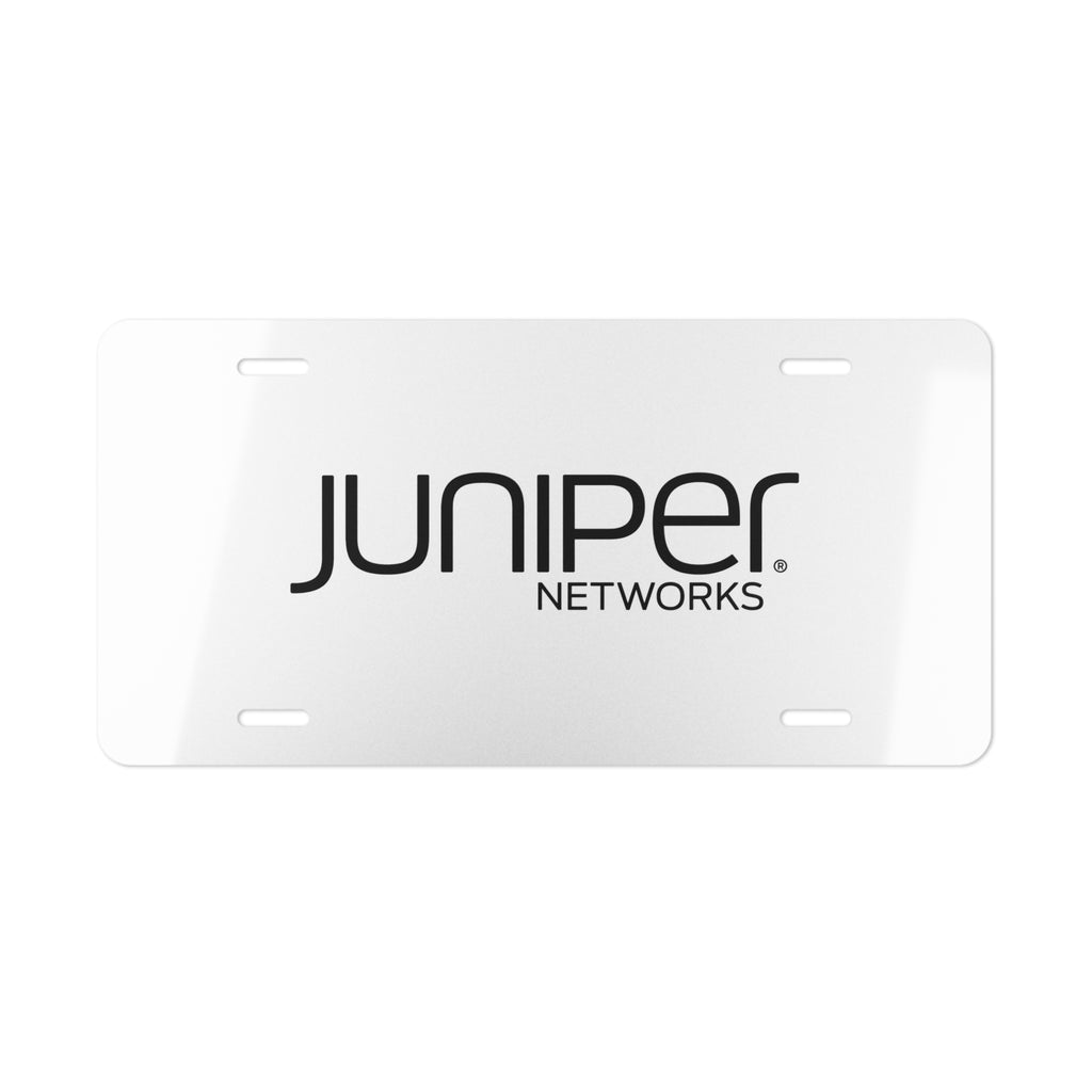 Juniper Networks Vanity License Plate