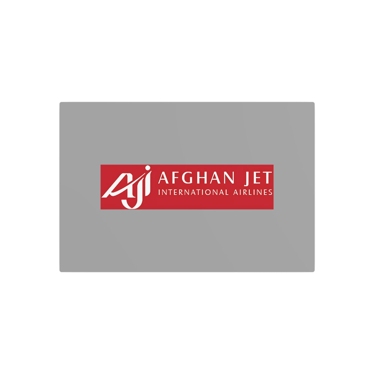 Afghan Jet International Airlines Metal Sign