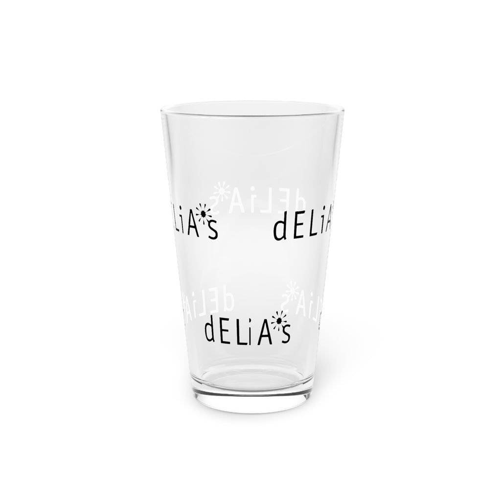 Delia's 16oz Pint Glass