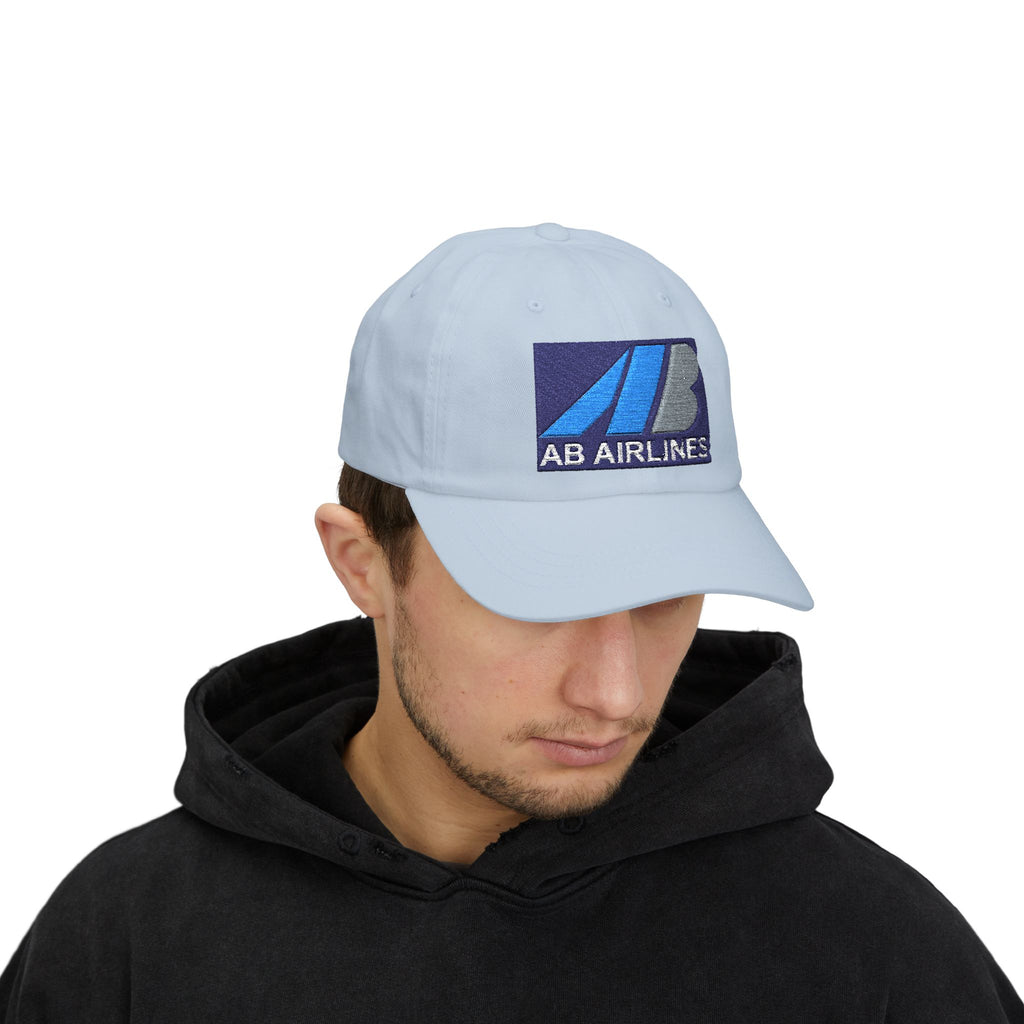 AB Airlines Embroidered Dad Cap Hat