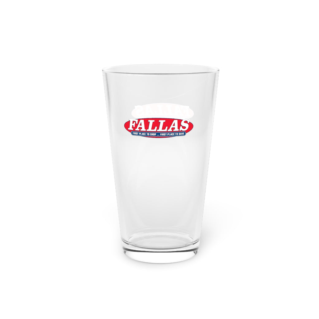Fallas Discount Stores 16oz Pint Glass