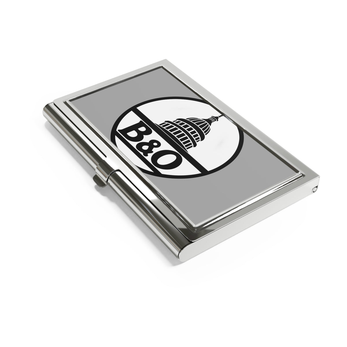 Baltimore and Ohio Railroad Metal Business Card Holder
