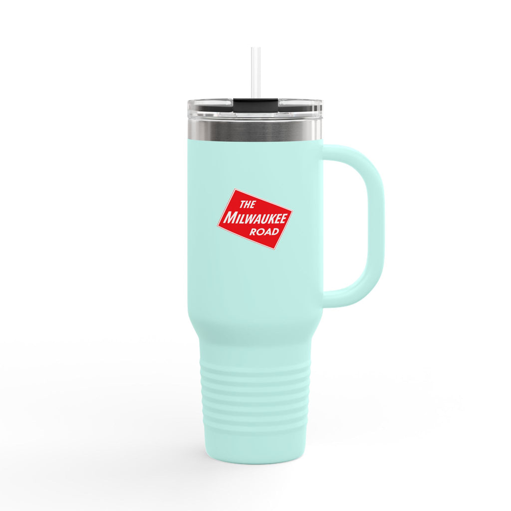 Chicago Milwaukee St. Paul and Pacific Railroad 40oz Insulated Travel Mug Stainless Tumbler