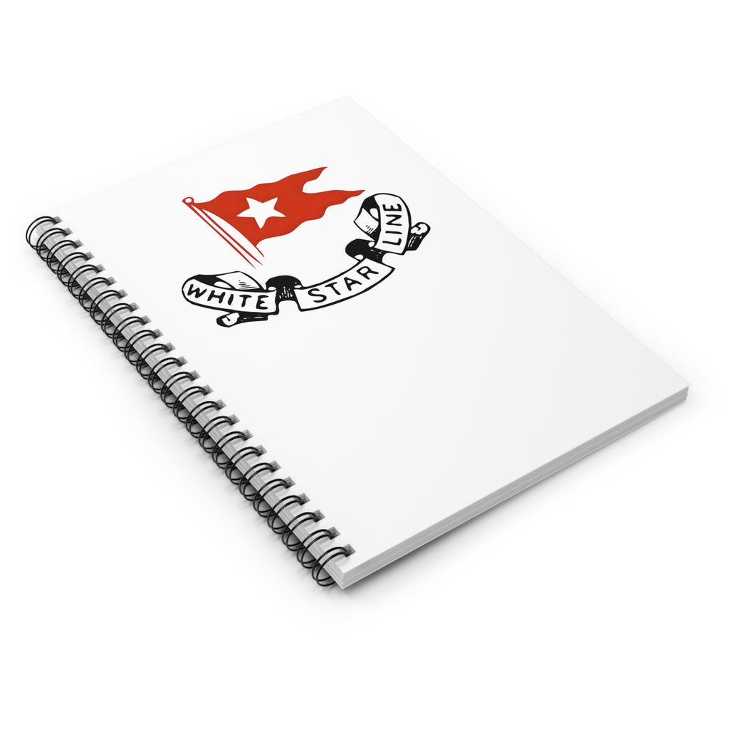 White Star Line Spiral Notebook