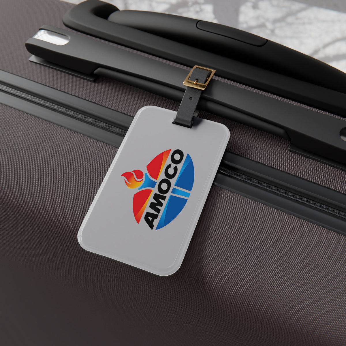 Amoco Luggage Tag