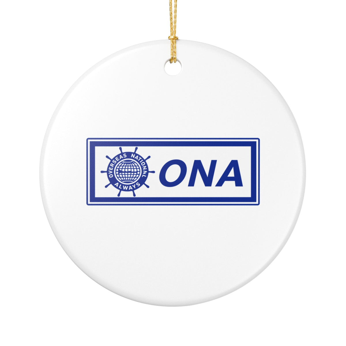 Overseas National Airways Ceramic Ornament