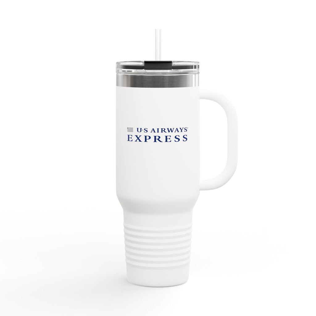 US Airways Express 40oz Insulated Travel Mug Stainless Tumbler