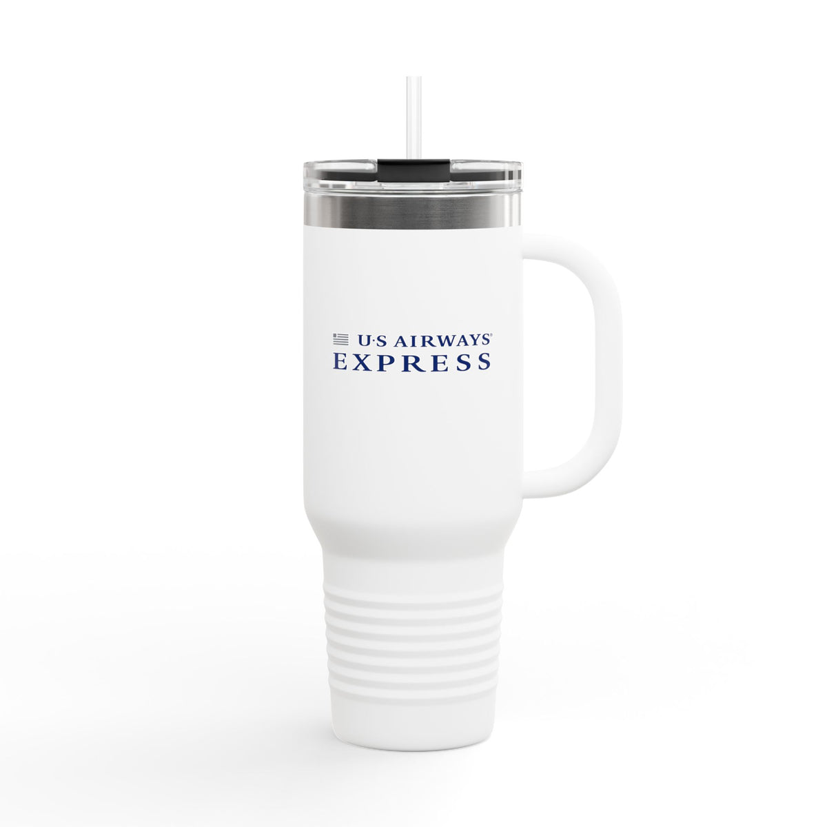 US Airways Express 40oz Insulated Travel Mug Stainless Tumbler