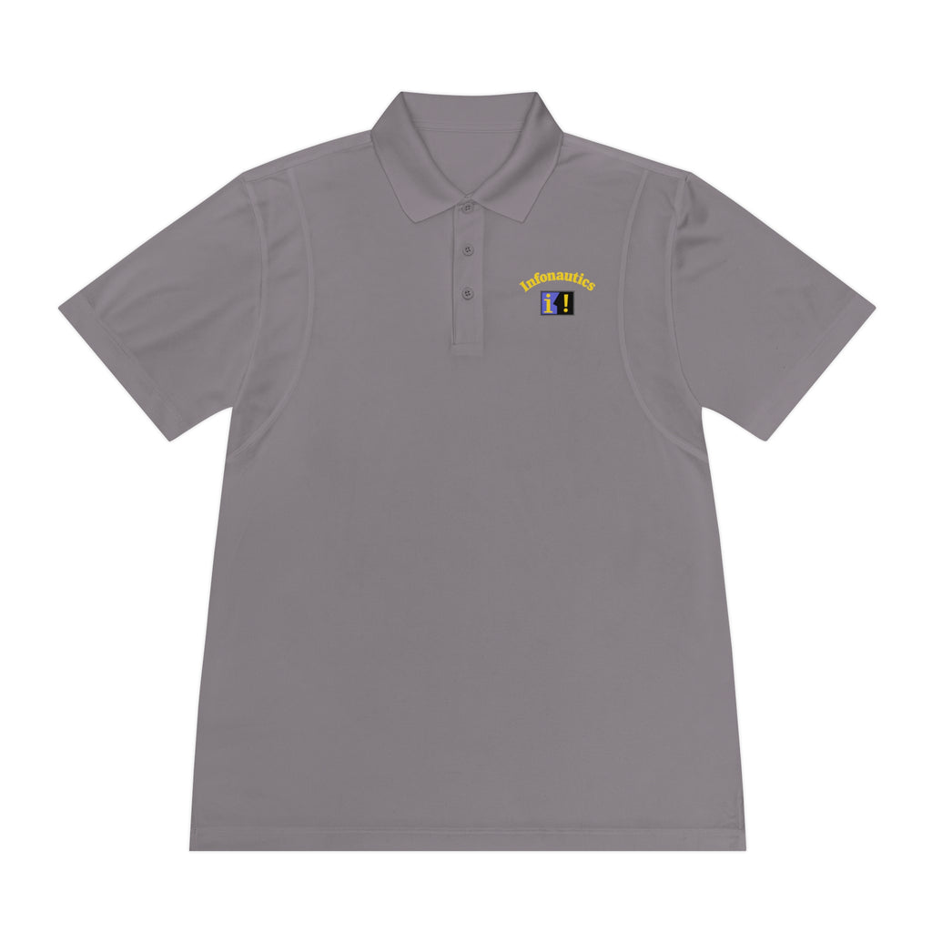 Infonautics Men's Sport Polo Shirt