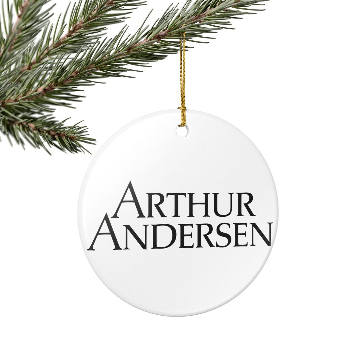 Arthur Andersen Ceramic Ornament