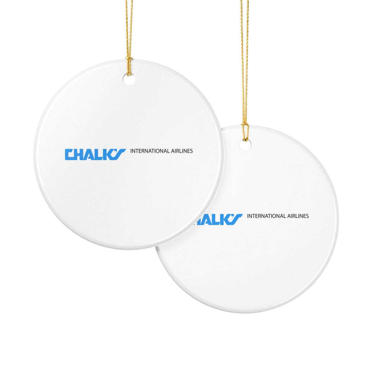 Chalk's International Airlines Ceramic Ornament
