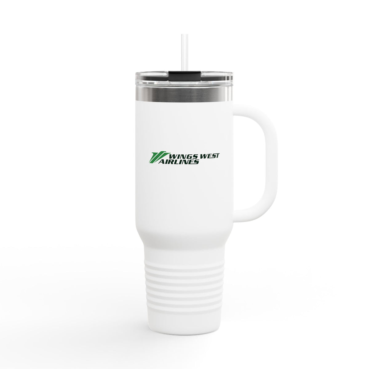 Wings West Airlines 40oz Insulated Travel Mug Stainless Tumbler