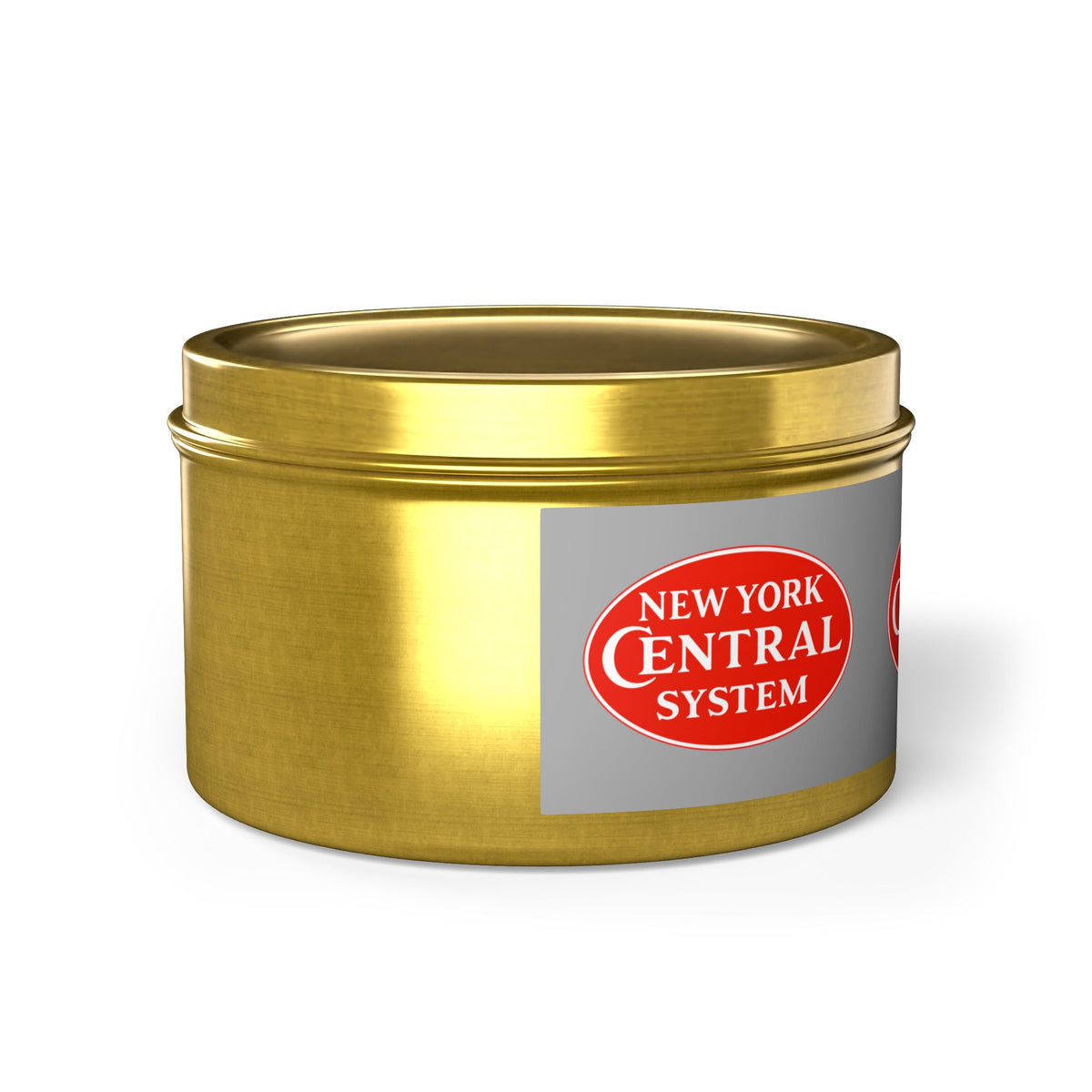 New York Central Railroad Tin Candle