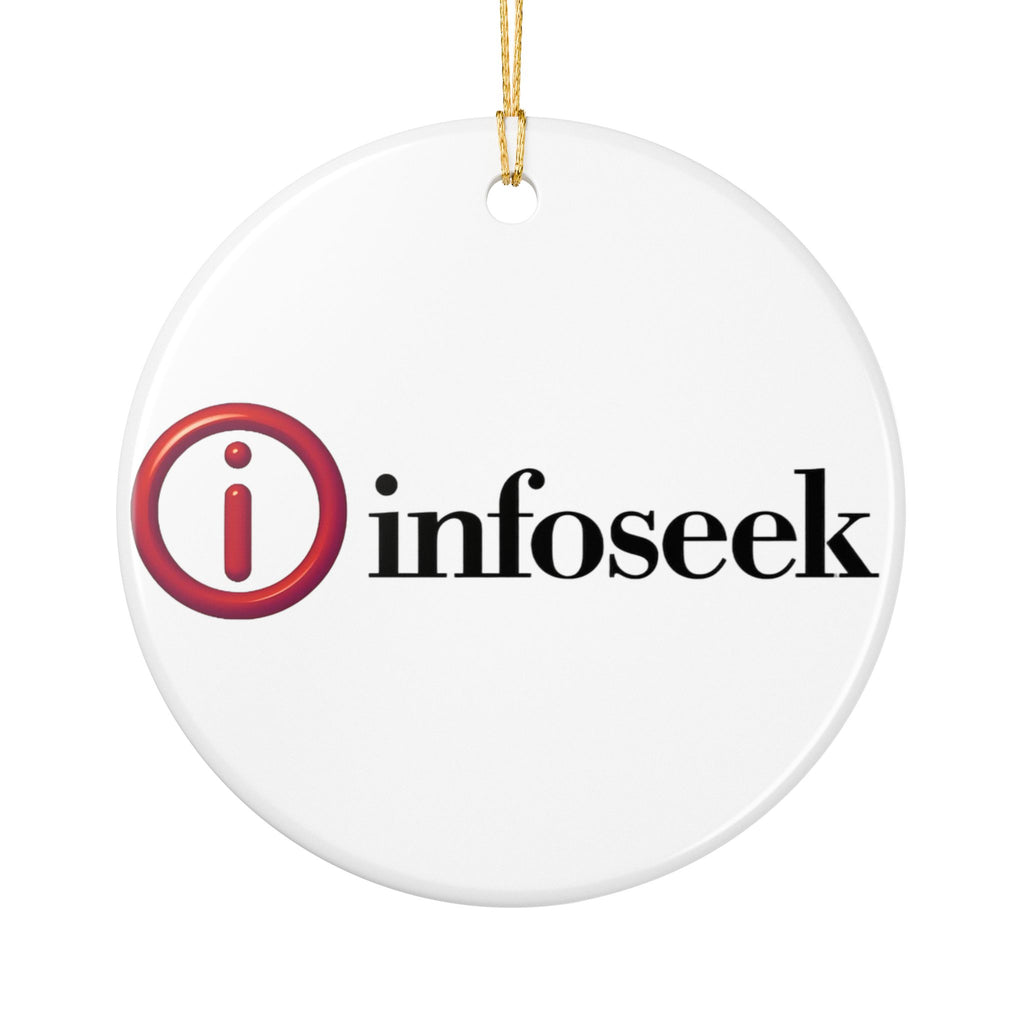 Infoseek Ceramic Ornament