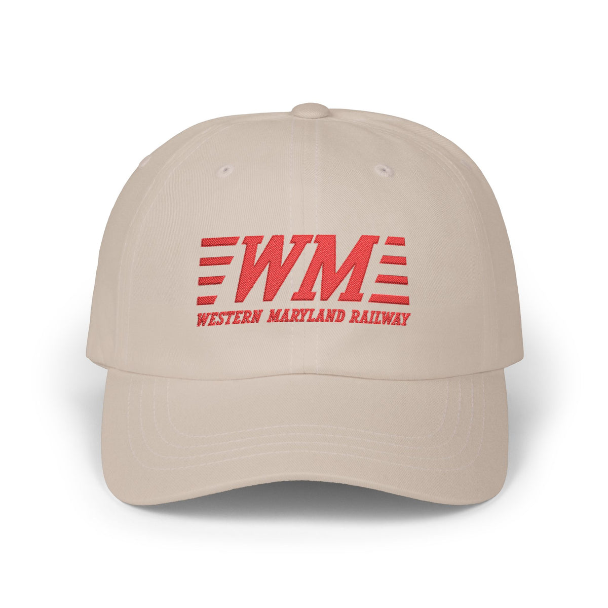 Western Maryland Railway Embroidered Dad Cap Hat