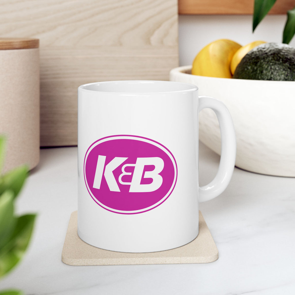 K&B (Katz & Besthoff) Ceramic Coffee Mug