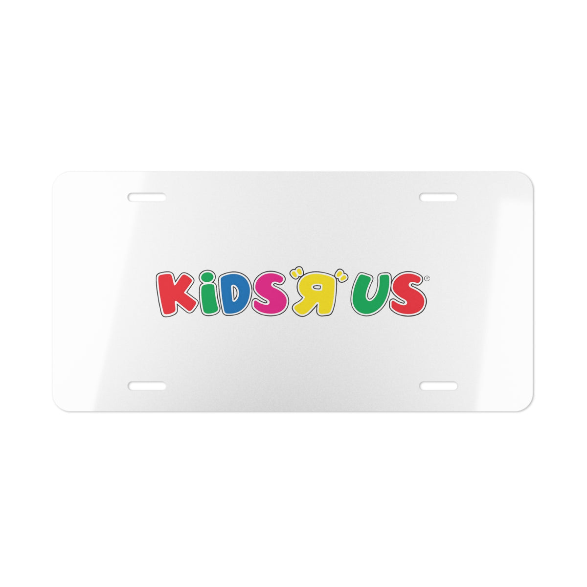 Kids R Us Vanity License Plate