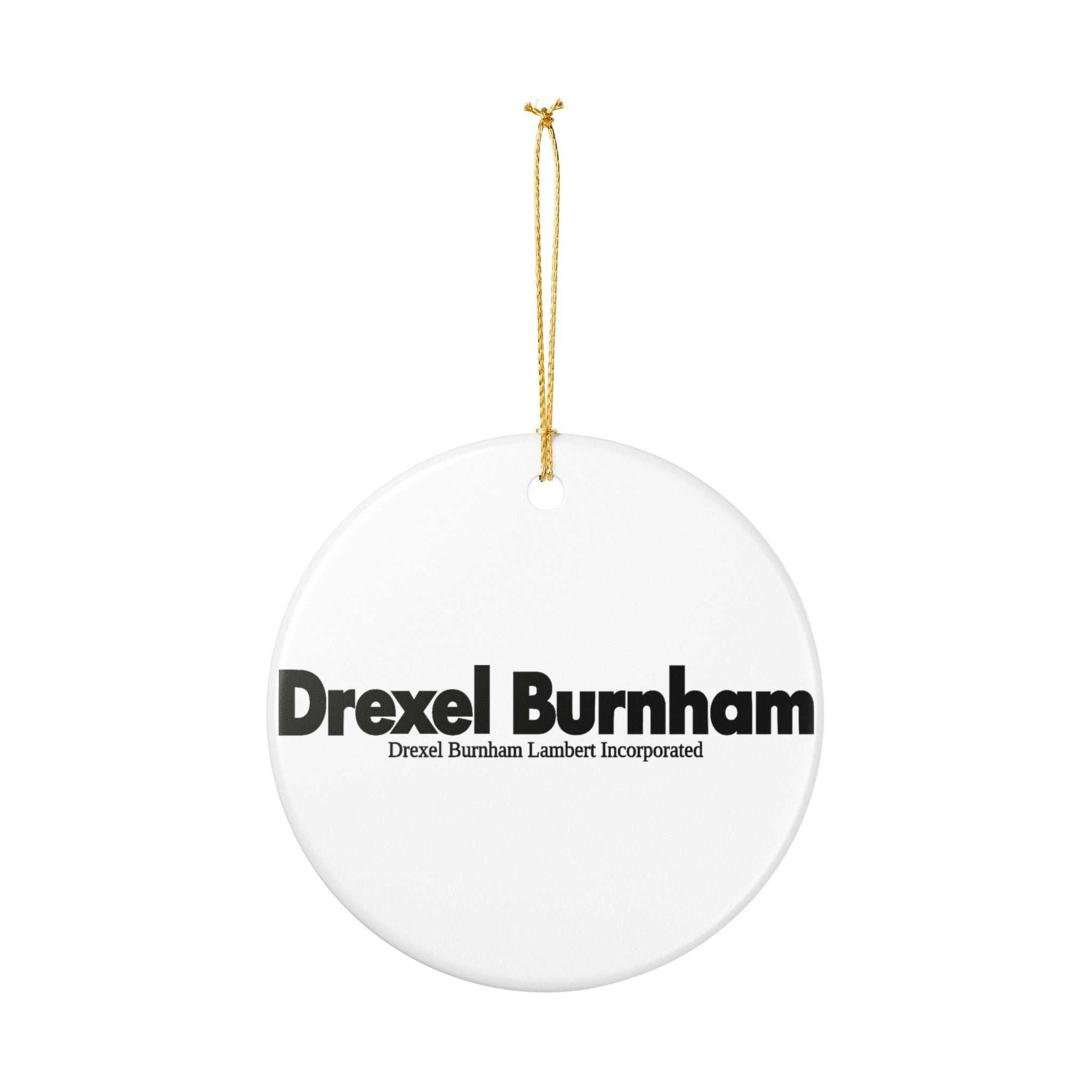 Drexel Burnham Lambert Ceramic Ornament