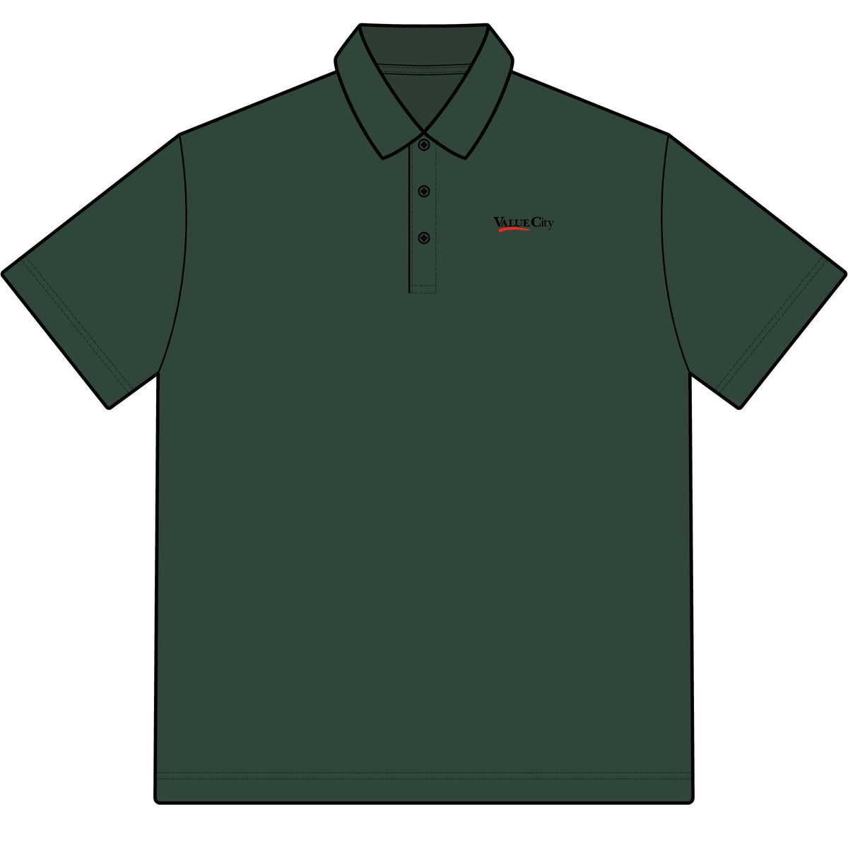 Value City Department Stores Cotton Polo Shirt