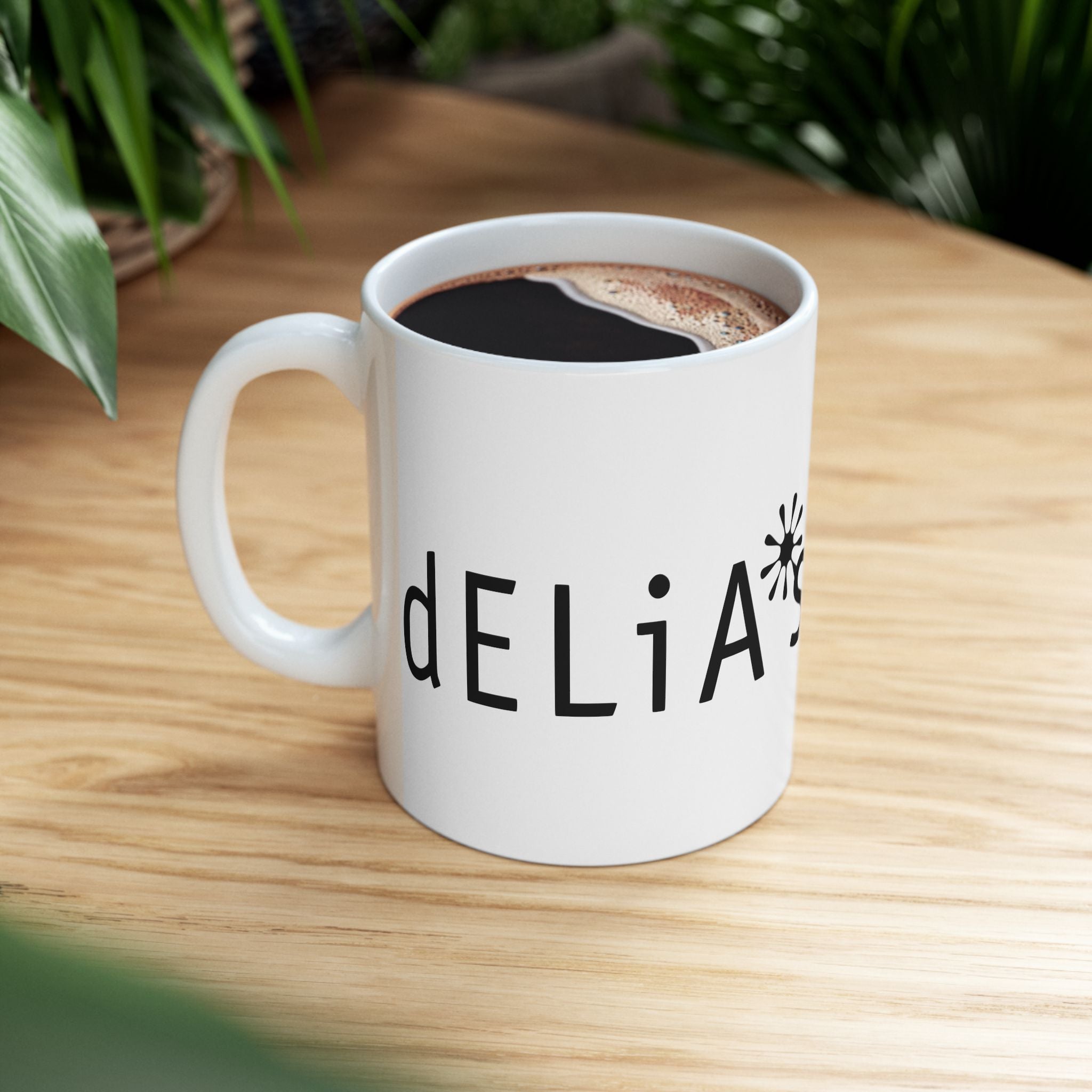 Delia's Ceramic Coffee Mug
