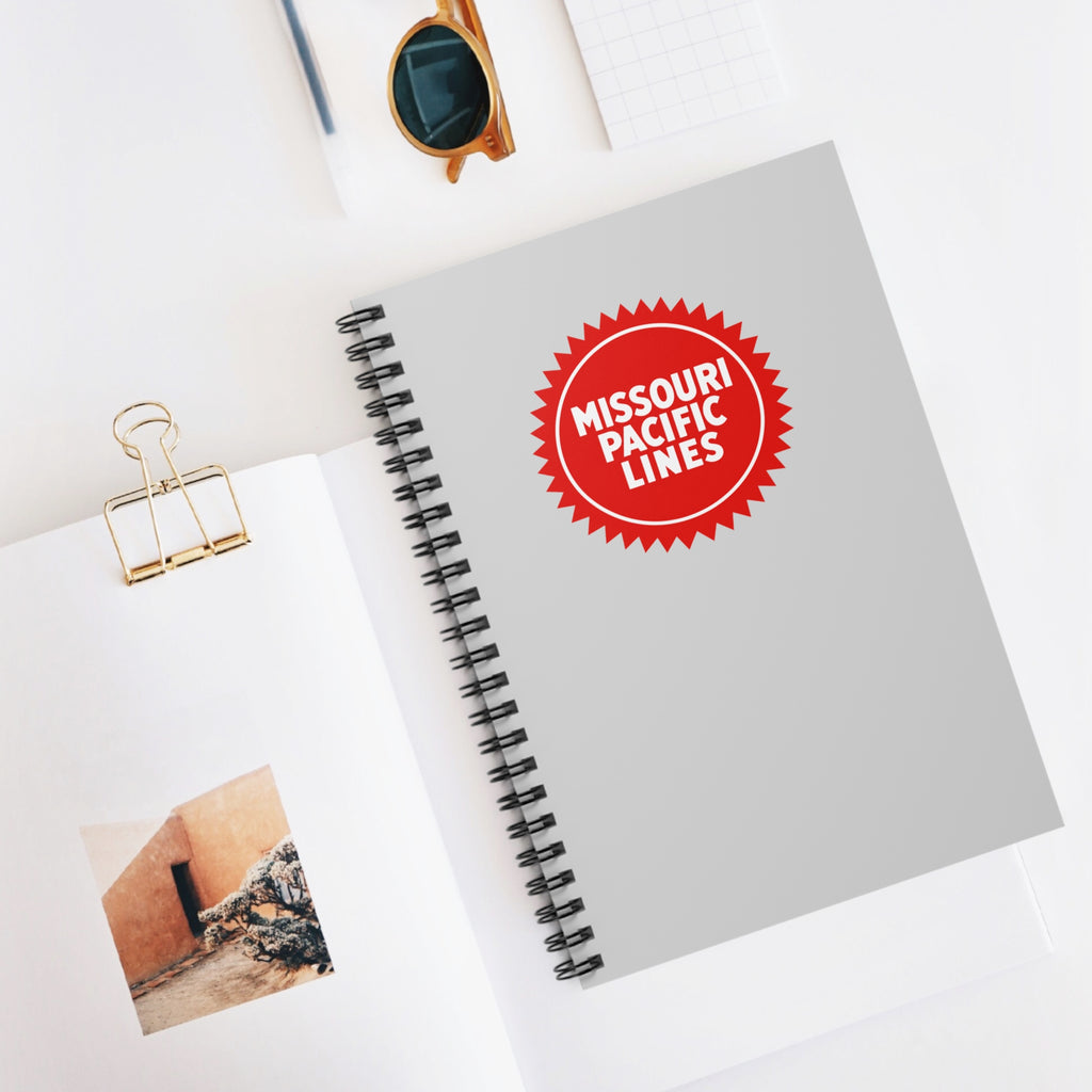 Missouri Pacific Railroad Spiral Notebook