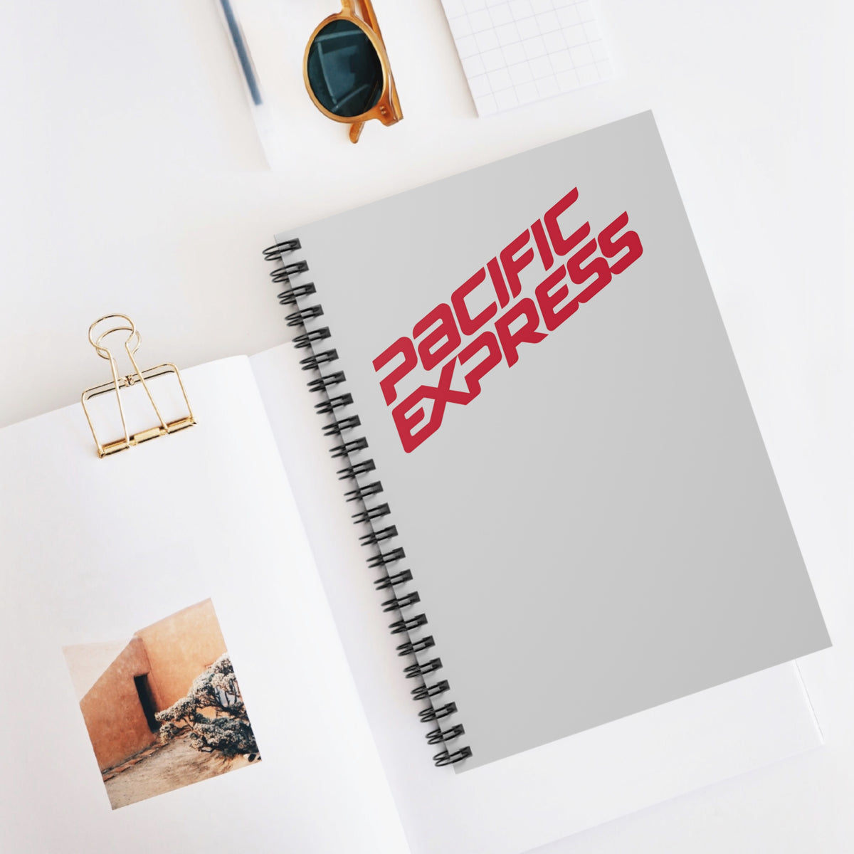 Pacific Express Spiral Notebook