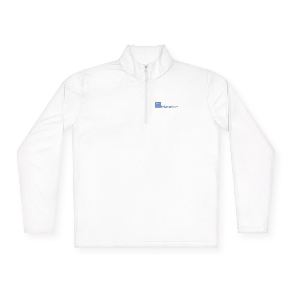 IndyMac Bank Unisex Quarter Zip Pullover