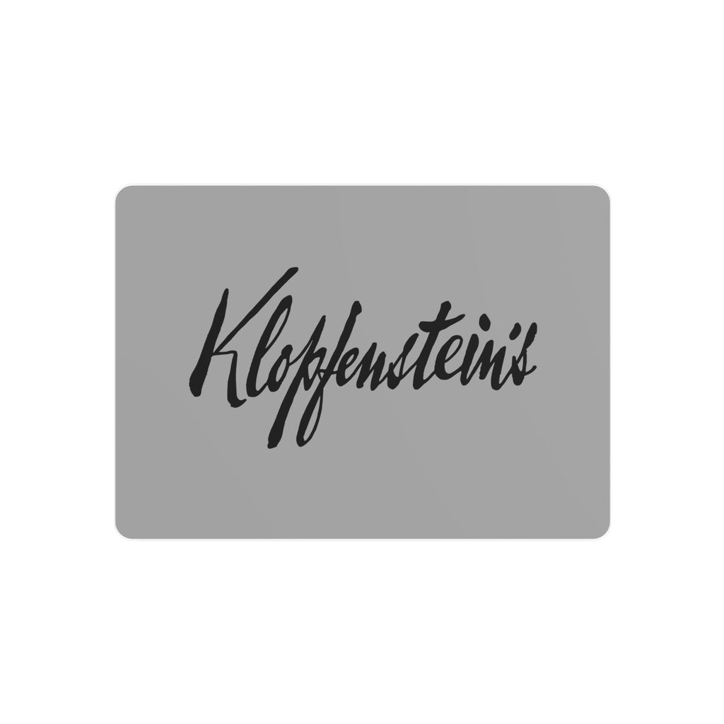 Klopfenstein's Metal Sign