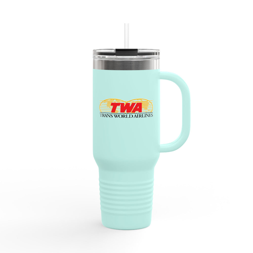 Trans World Airlines (TWA) 40oz Insulated Travel Mug Stainless Tumbler