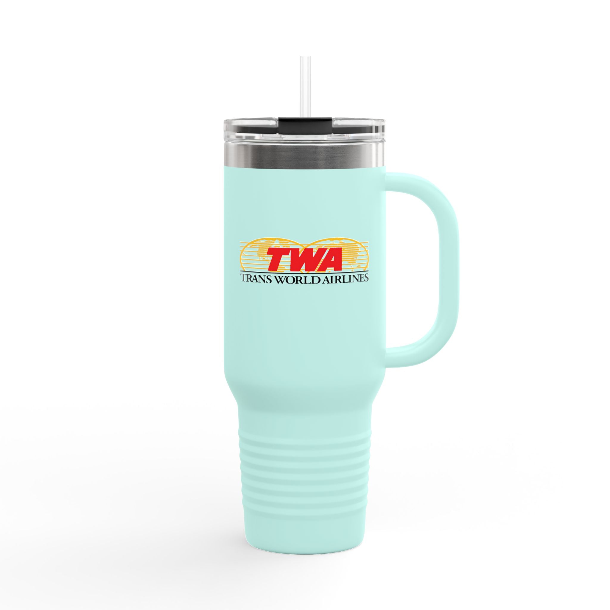 Trans World Airlines (TWA) 40oz Insulated Travel Mug Stainless Tumbler