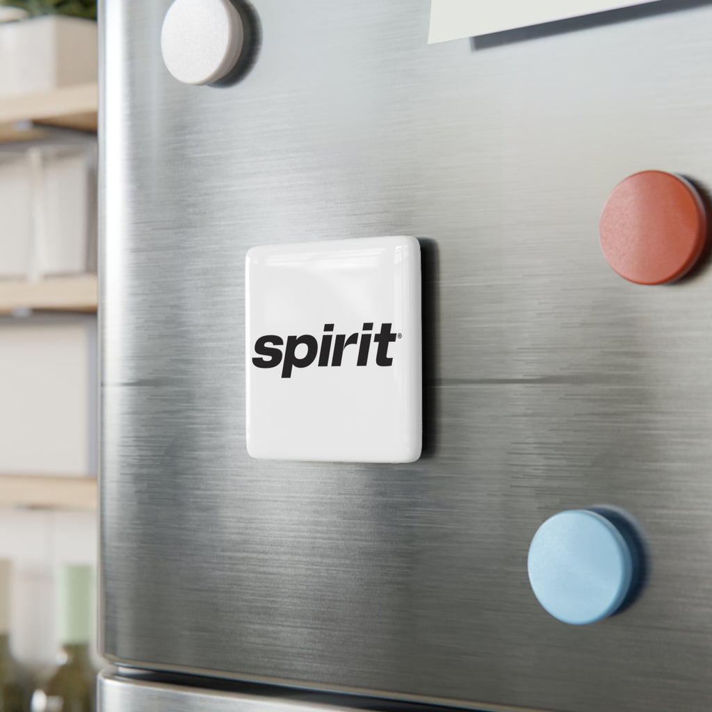 Spirit Airlines Square Porcelain Fridge Magnet