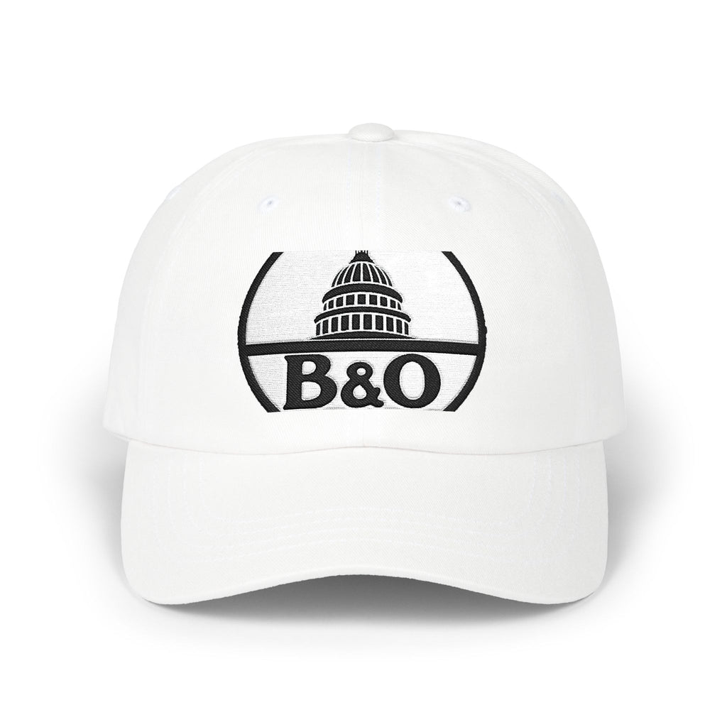Baltimore and Ohio Railroad Embroidered Dad Cap Hat