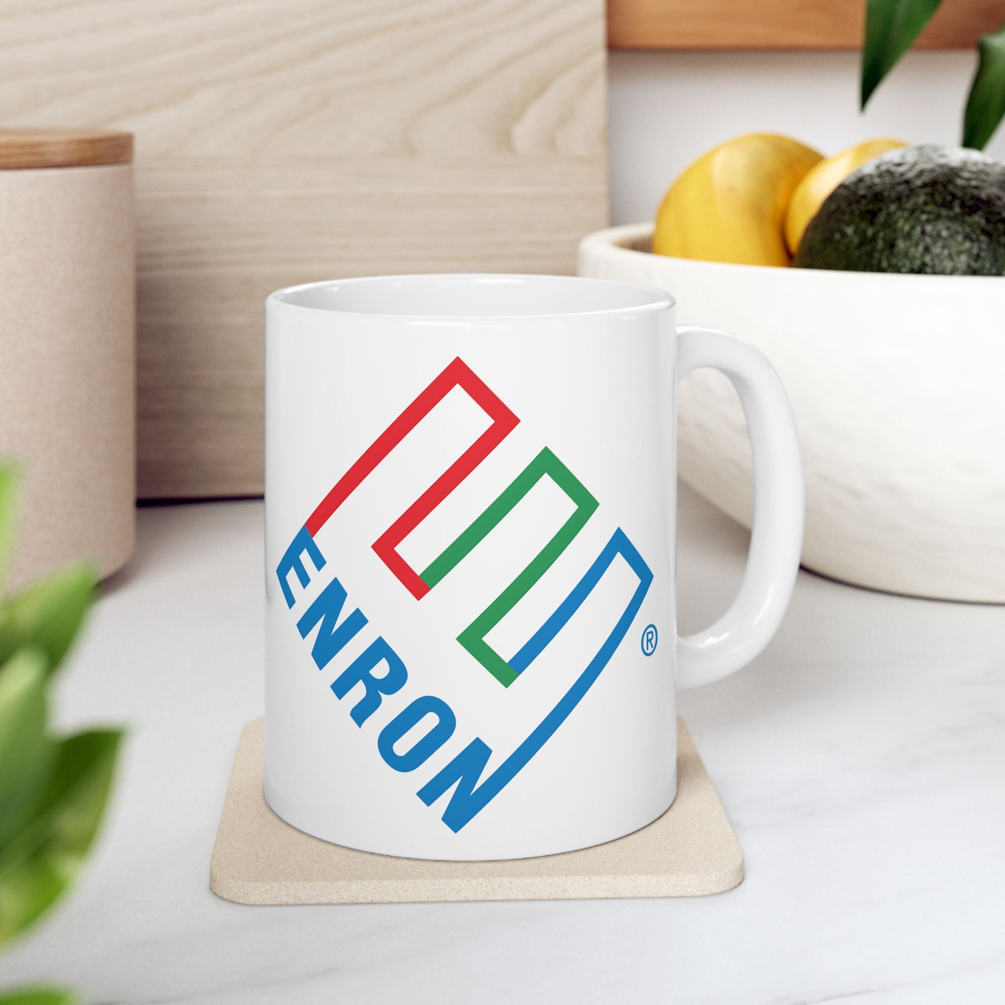 Enron Ceramic Coffee Mug