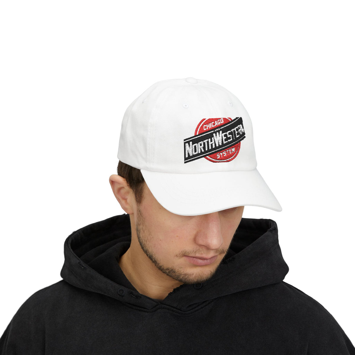 Chicago and North Western Railway Embroidered Dad Cap Hat