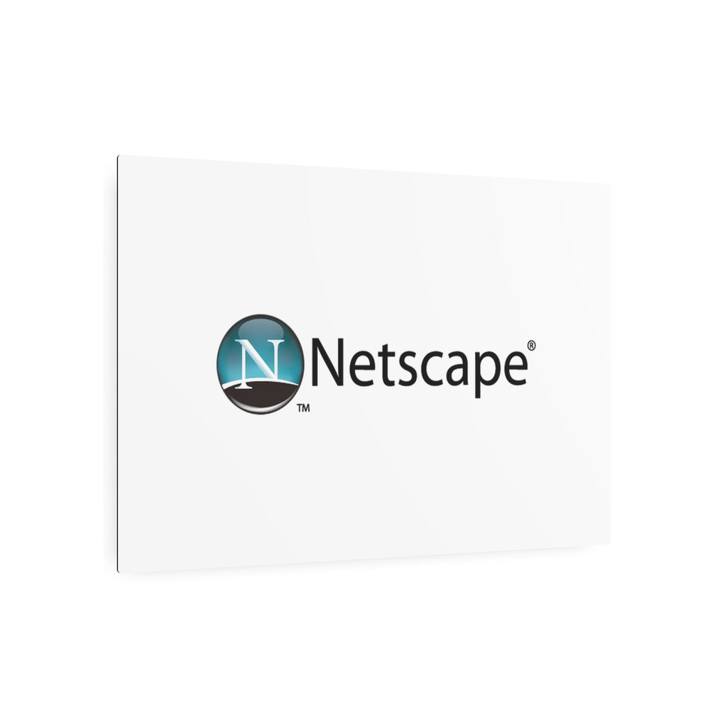 Netscape Metal Sign