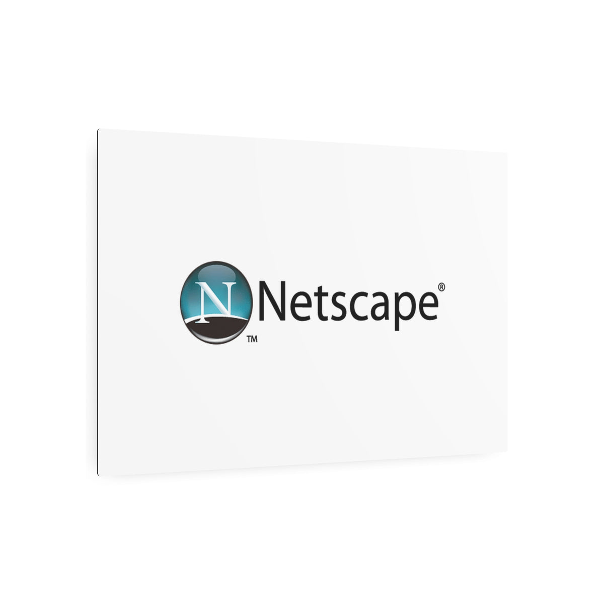 Netscape Metal Sign