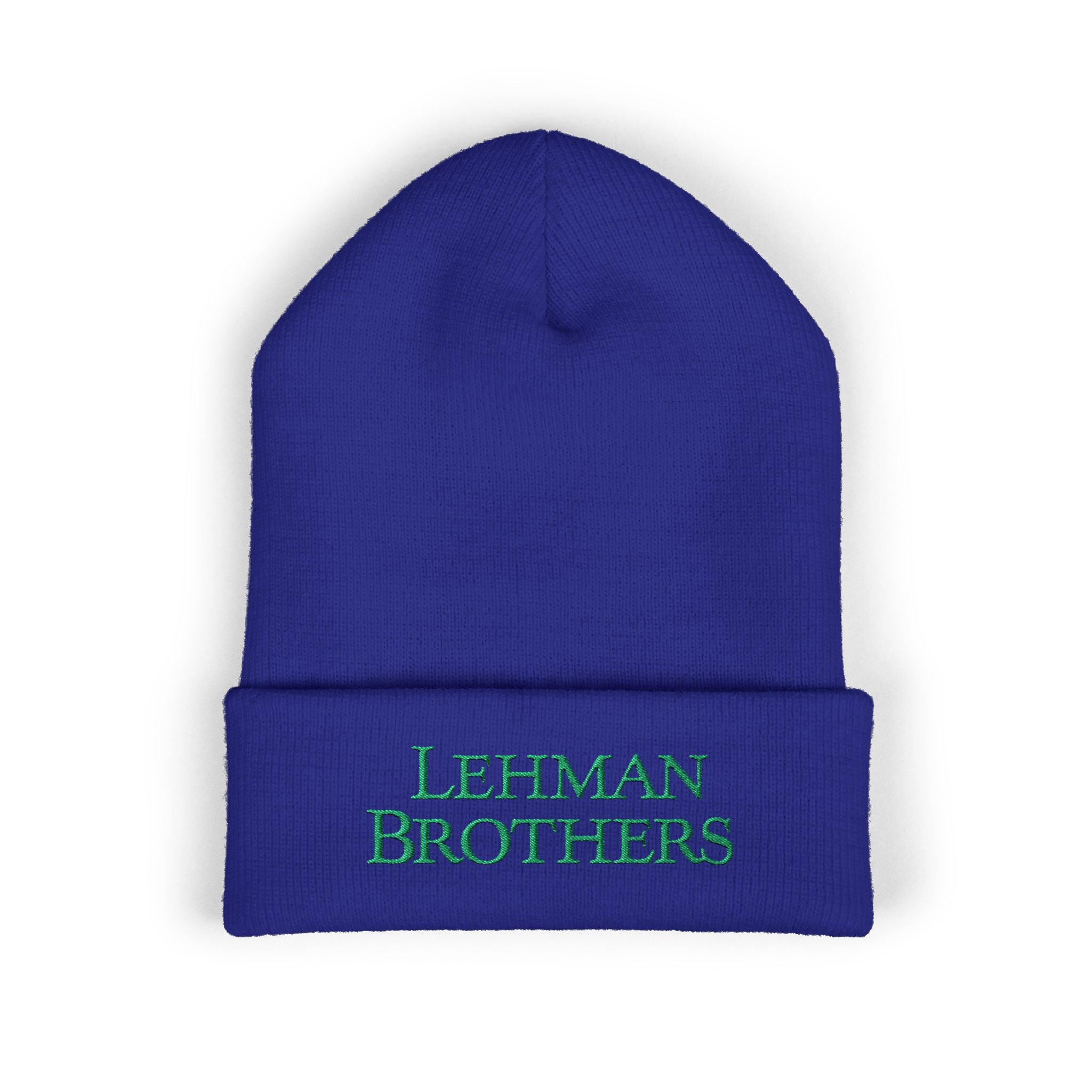 Lehman Brothers Cuffed Beanie