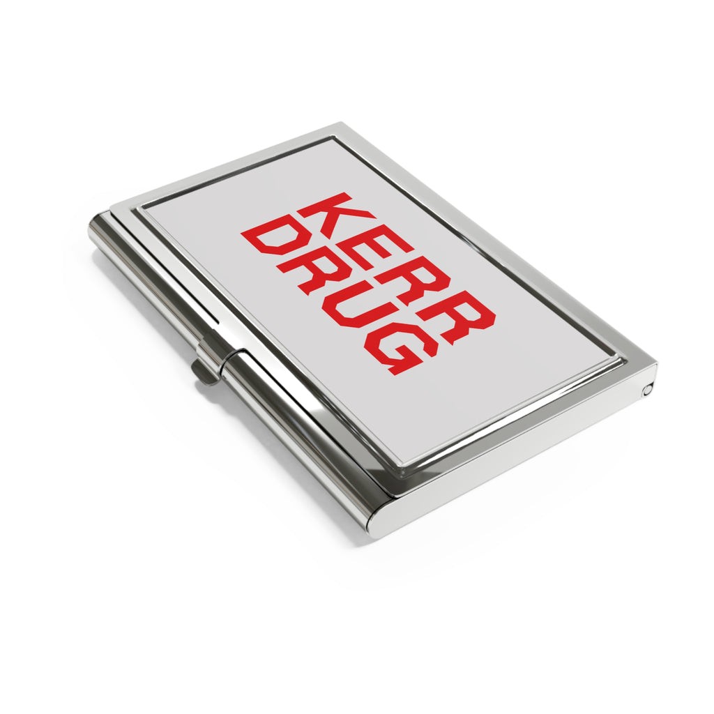 Kerr Drug Metal Business Card Holder