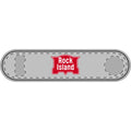 Chicago, Rock Island and Pacific Railroad Metal Bottle Opener