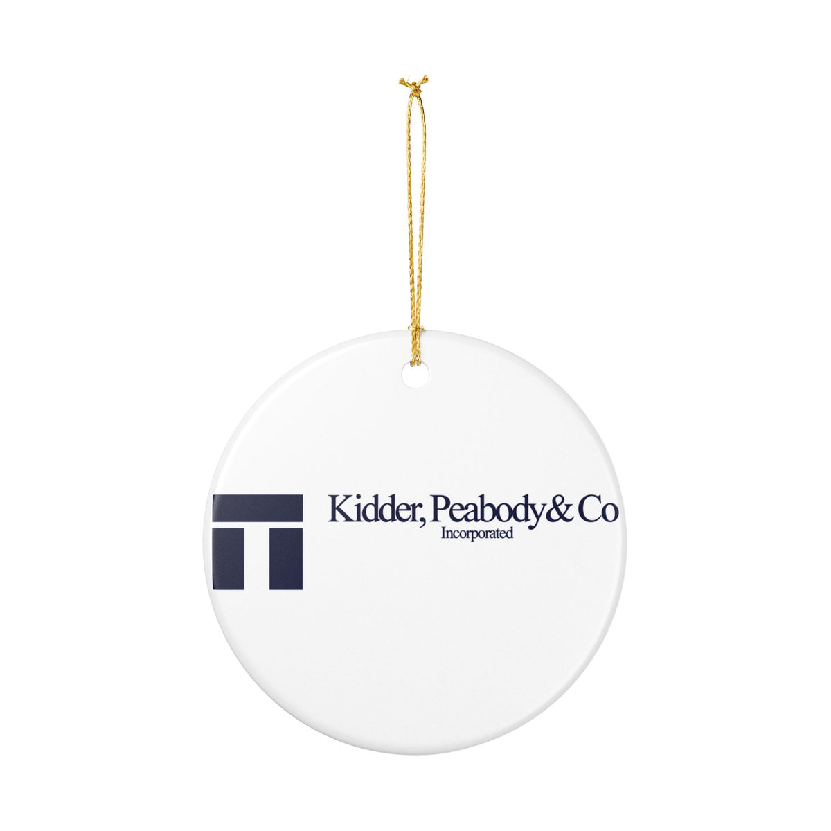Kidder, Peabody & Co. Ceramic Ornament