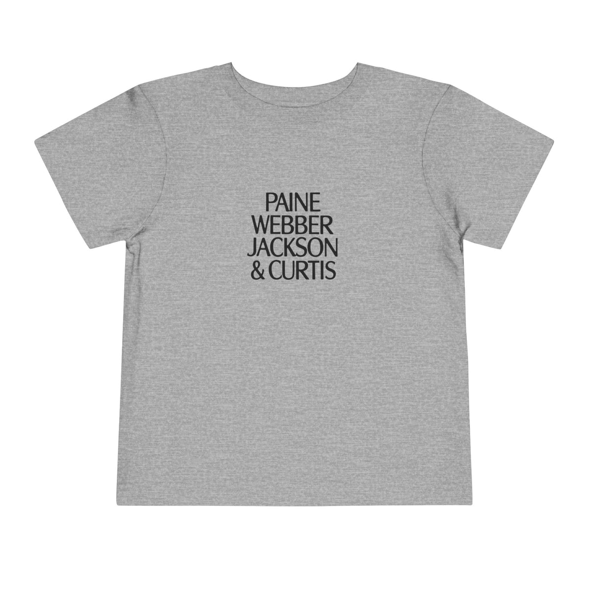 Paine Webber Jackson & Curtis Toddler Tee / T-Shirt