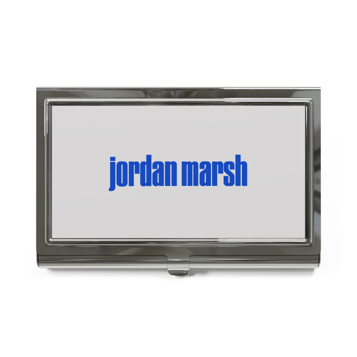Jordan Marsh Metal Business Card Holder