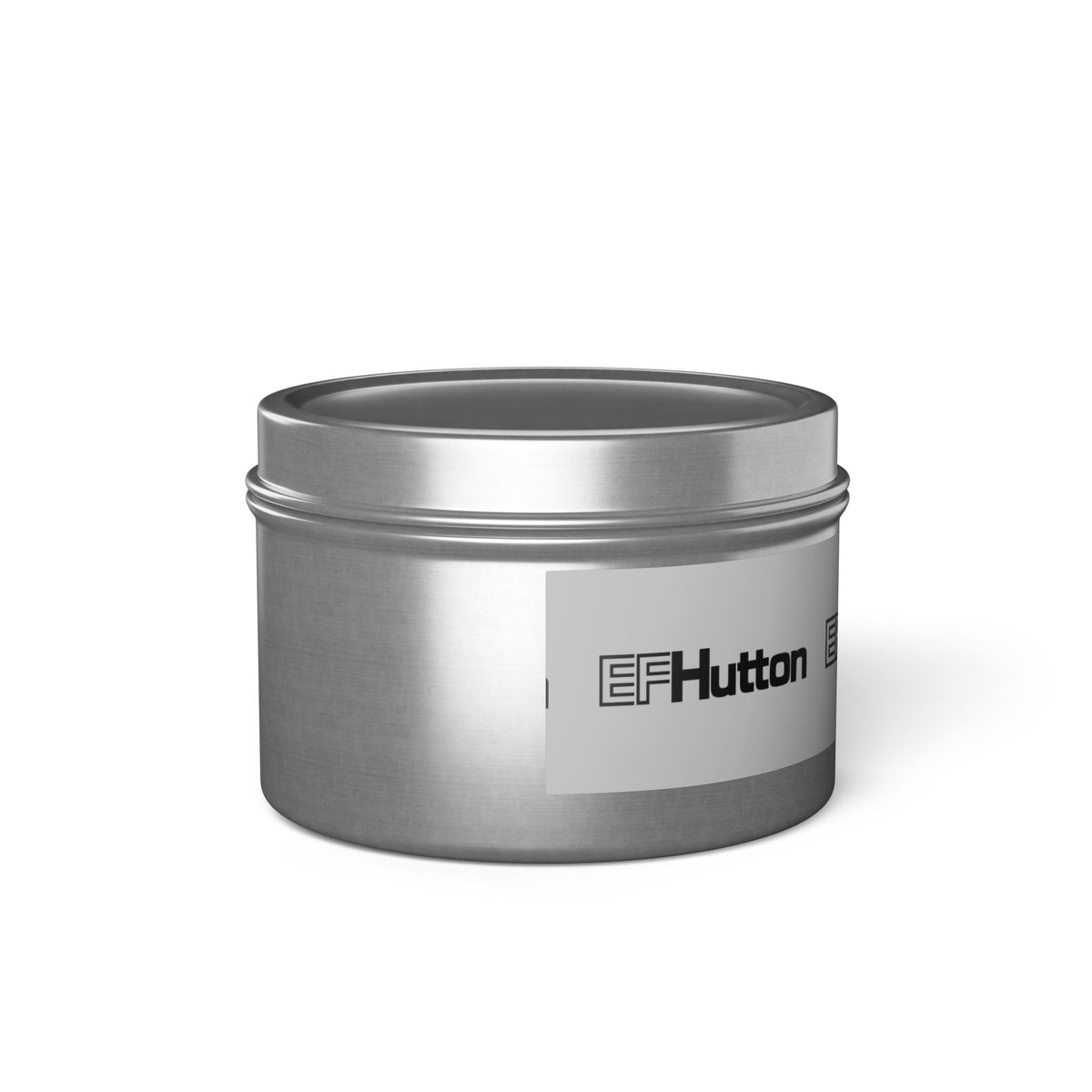E. F. Hutton Tin Candle