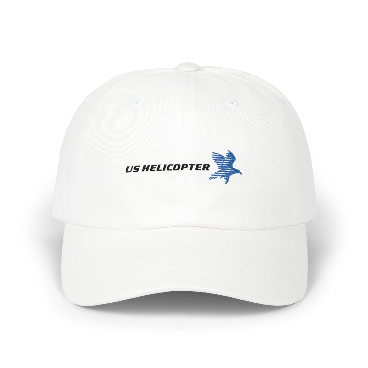 US Helicopter Embroidered Dad Cap Hat