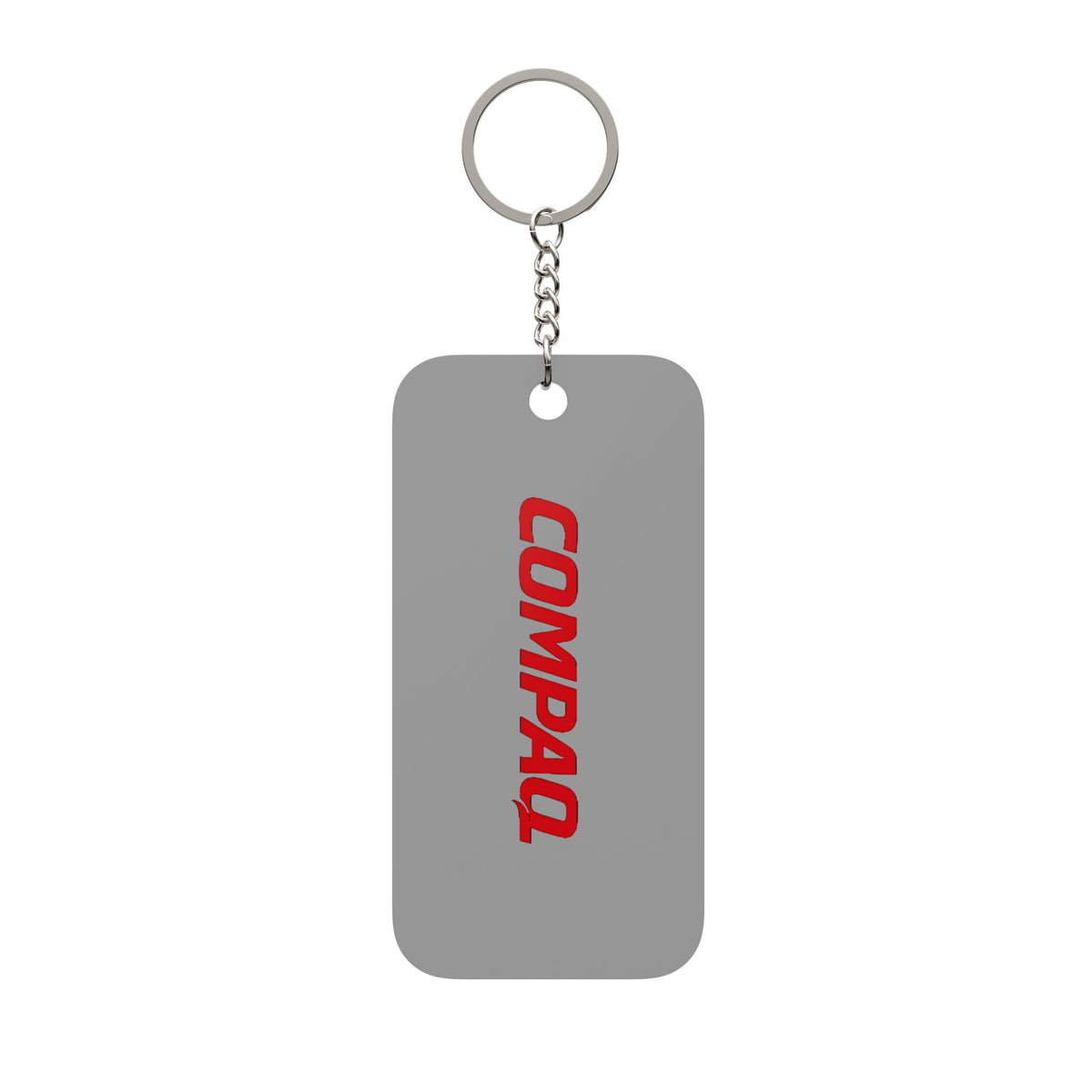 Compaq Double-Sided Keychain Charm