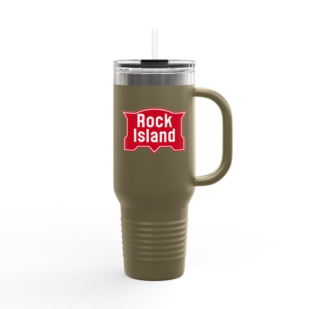 Chicago, Rock Island and Pacific Railroad 40oz Insulated Travel Mug Stainless Tumbler