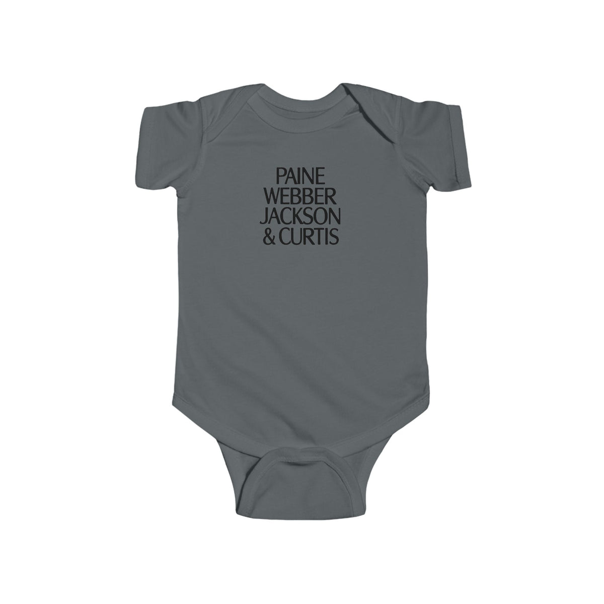 Paine Webber Jackson & Curtis Infant Bodysuit